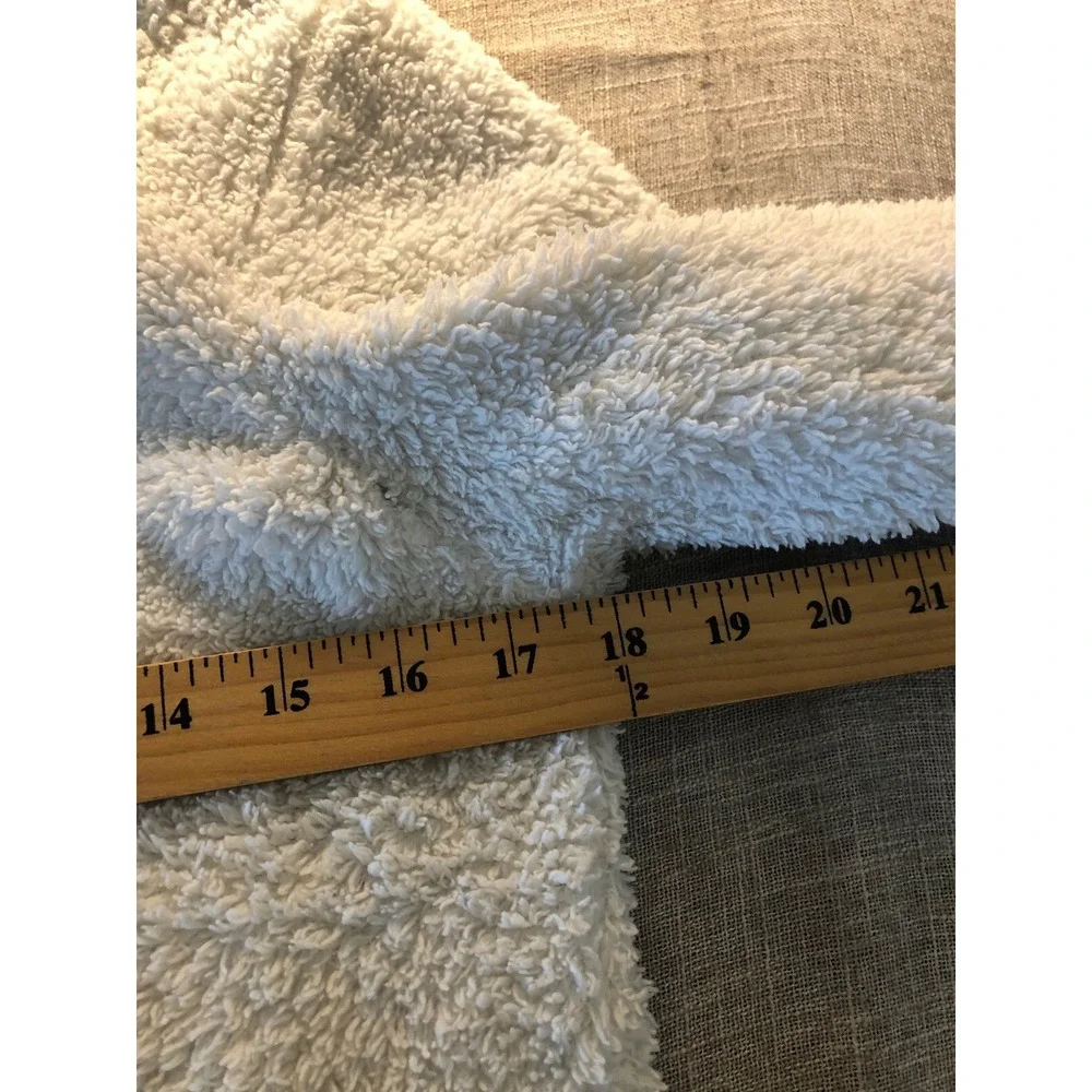 Patagonia Jacket Womens Small White Los Gatos Fuzzy Fleece Camping Outdoor